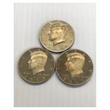 2009-S, 10-S, 11-S PF JFK Halves