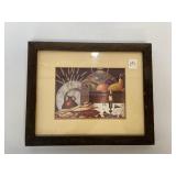 Framed Fall Harvest Picture