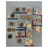 brilliant unc lincoln lot original mint sealed