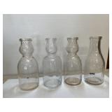 4 Milk Bottles