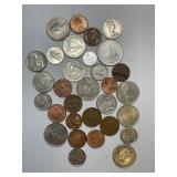 Lot of 31 Foreign Coins