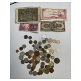 Bulk Old Foreign Coins & Currency