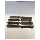 Lot of 8 Iron City Beer Openers