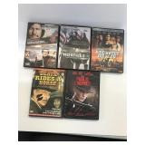 Lot of 15 dvd movies-Bronson, Bale, Depp