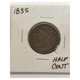 1835 U.S Half Cent
