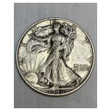 1946 S Walking Liberty Silver Half Dollar