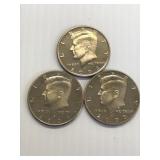 2003-S, 04-S, 05-S PF JFK Halves