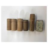 5 Barrels of Hooks 1 Tin Fishing Hooks