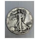 1943 Walking Liberty Silver Half Dollar