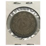 1912 japan silver 10 sen