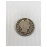 1894 Barber Silver Quarter