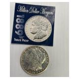 1889 CC Morgan Dollar Tribute(COPY) Proof