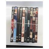 Lot of 10 dvd movies-Keanu Reeves, Statham,