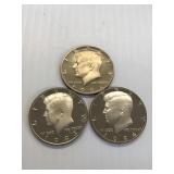 1982-S, 83-S, 848-S PF JFK Halves
