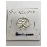 1/10th oz Silver Walking Liberty Silver Round