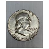 1956 Franklin Silver Half Dollar
