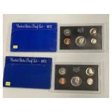 1971 & 1972 Proof Set
