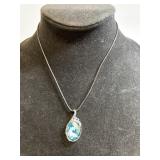 16" Rope Necklace with Dolphin Pendant