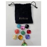 joan rivers interchageable pendant set