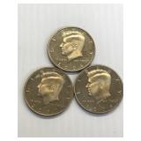 2006-S, 07-S, 08-S PF JFK Halves