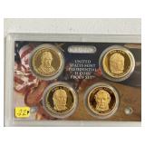 2009 Proof Presidents Dollar Set