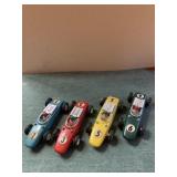 4 Race Cars #1,3,5,6