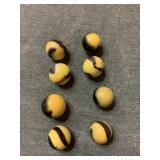 8-Bumble Bee Marbles