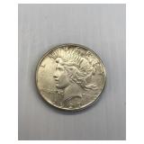 1927 Peace Silver Dollar