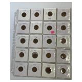 Wheat Penny Sheet 1920