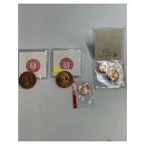 1960-P small Dates, 1991-D, Copper Tokens Lot