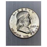 1963 Franklin Silver Half Dollar