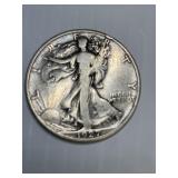 1927 S Walking Liberty Silver Half Dollar