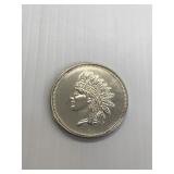 Indian Chief 1oz Silver Round