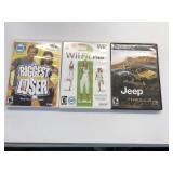 Wii Console with Attachments, Controllers & Games