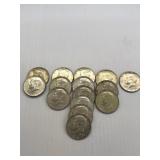 15- 40% Silver Kennedy Halves
