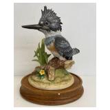 Andrea by Sadek- King Fisher (Chipped) with Stand