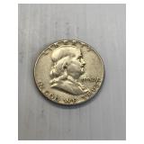 1952  Franklin Silver Half Dollar