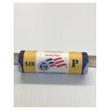 Puerto Rico $10 D Roll Quarters