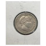 1899 Barber Dime