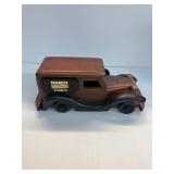 March Pumps wooden delivery van