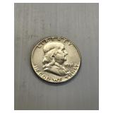 1951  Franklin Silver Half Dollar