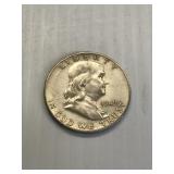 1949 S  Franklin Silver Half Dollar