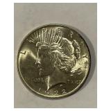 1922 Peace Silver Dollar UNC
