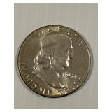 1954-P Franklin Half Gem BU