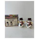 Sango Sweet Shoppe Christmas Salt and Pepper Shake