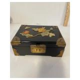 Vintage Floral Jewelry Box