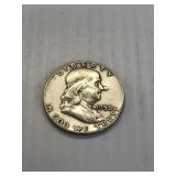 1958  Franklin Silver Half Dollar