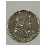 1949-P Franklin Half AU