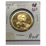 2005 S Sacajawea Coin Proof