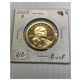 2005 S Sacajawea Coin Proof
